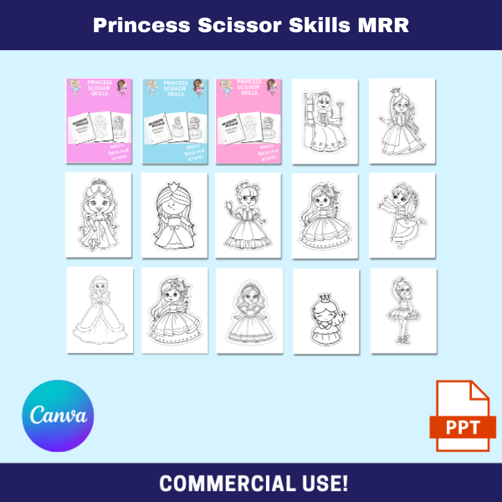 My Princess Coloring Pack MRR