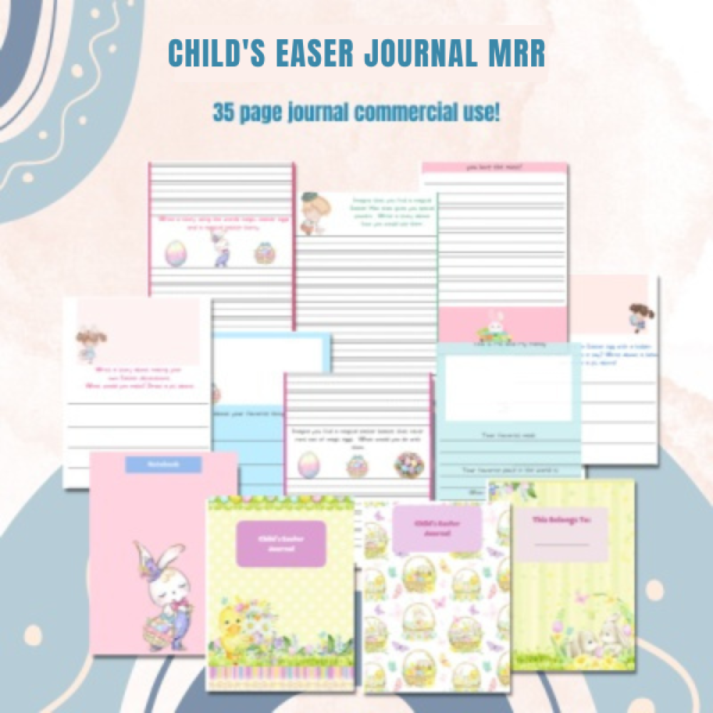 DFY Child's Easter Journal MRR