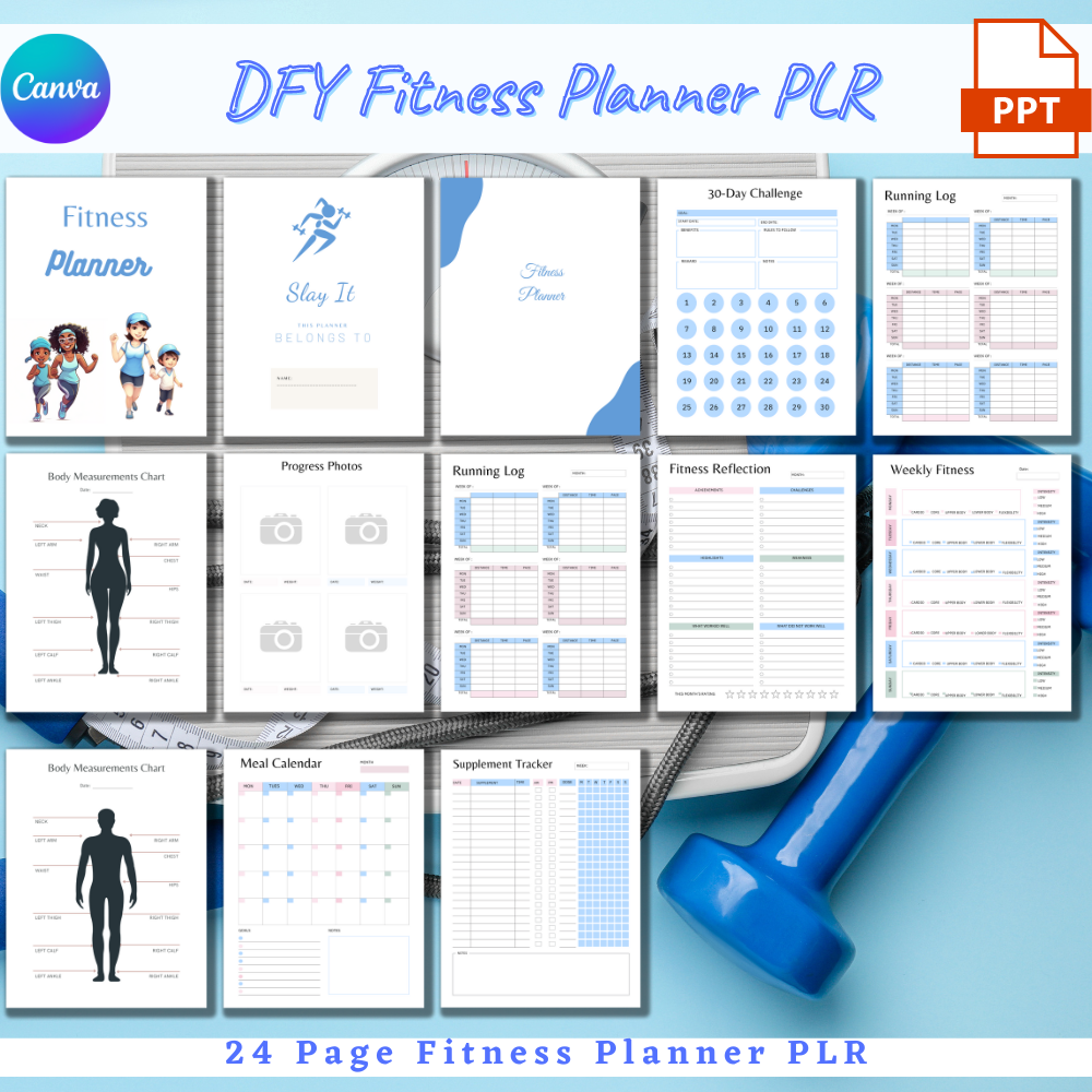 DFY Fitness Planner PLR