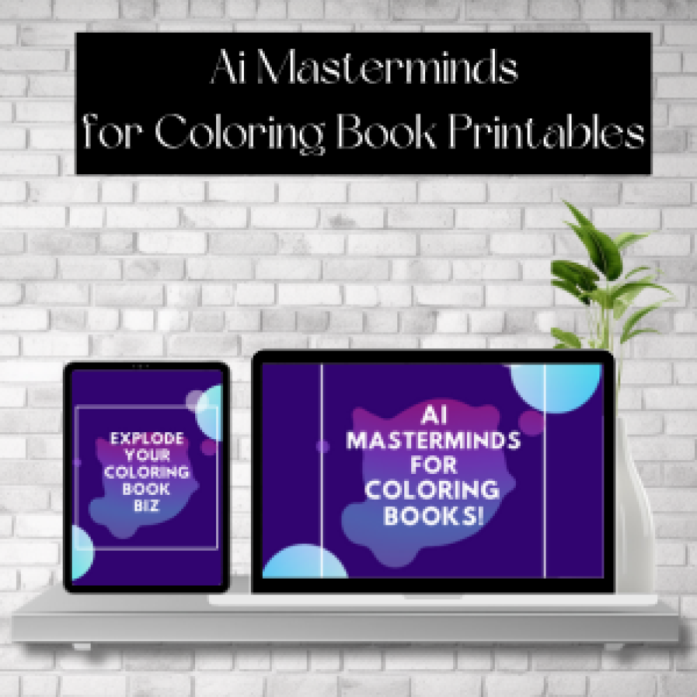 AI Masterminds for Coloring Books Printables
