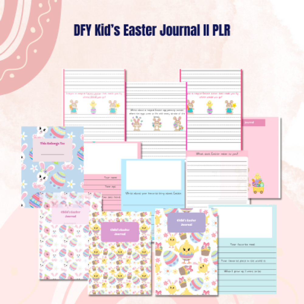 DFY Kid's Easter Journal II