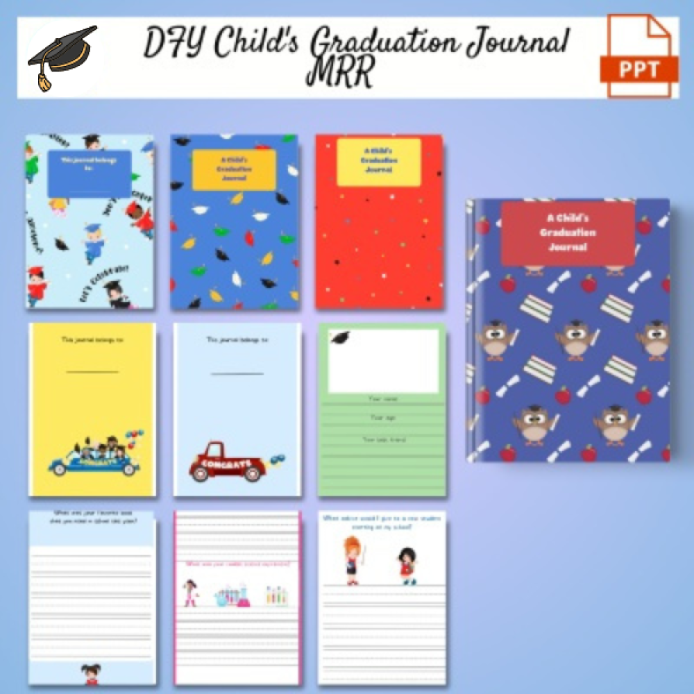 DFY Child's Graduation Journal MRR