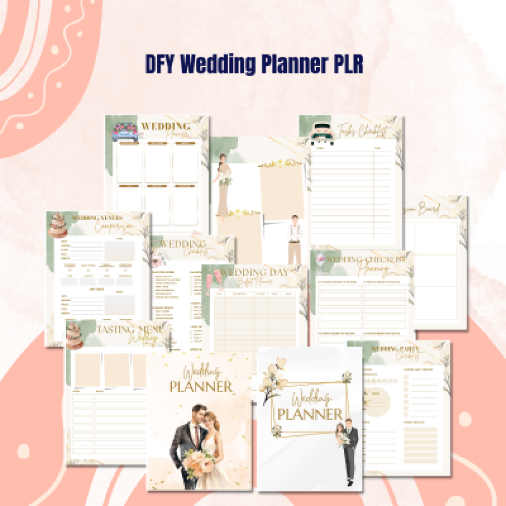 DFY Boho Wedding Planner PLR