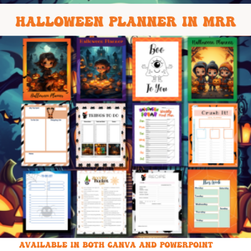 DFY Halloween Planner MRR