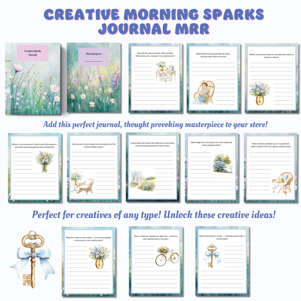 Creative Morning Sparks Journal MRR