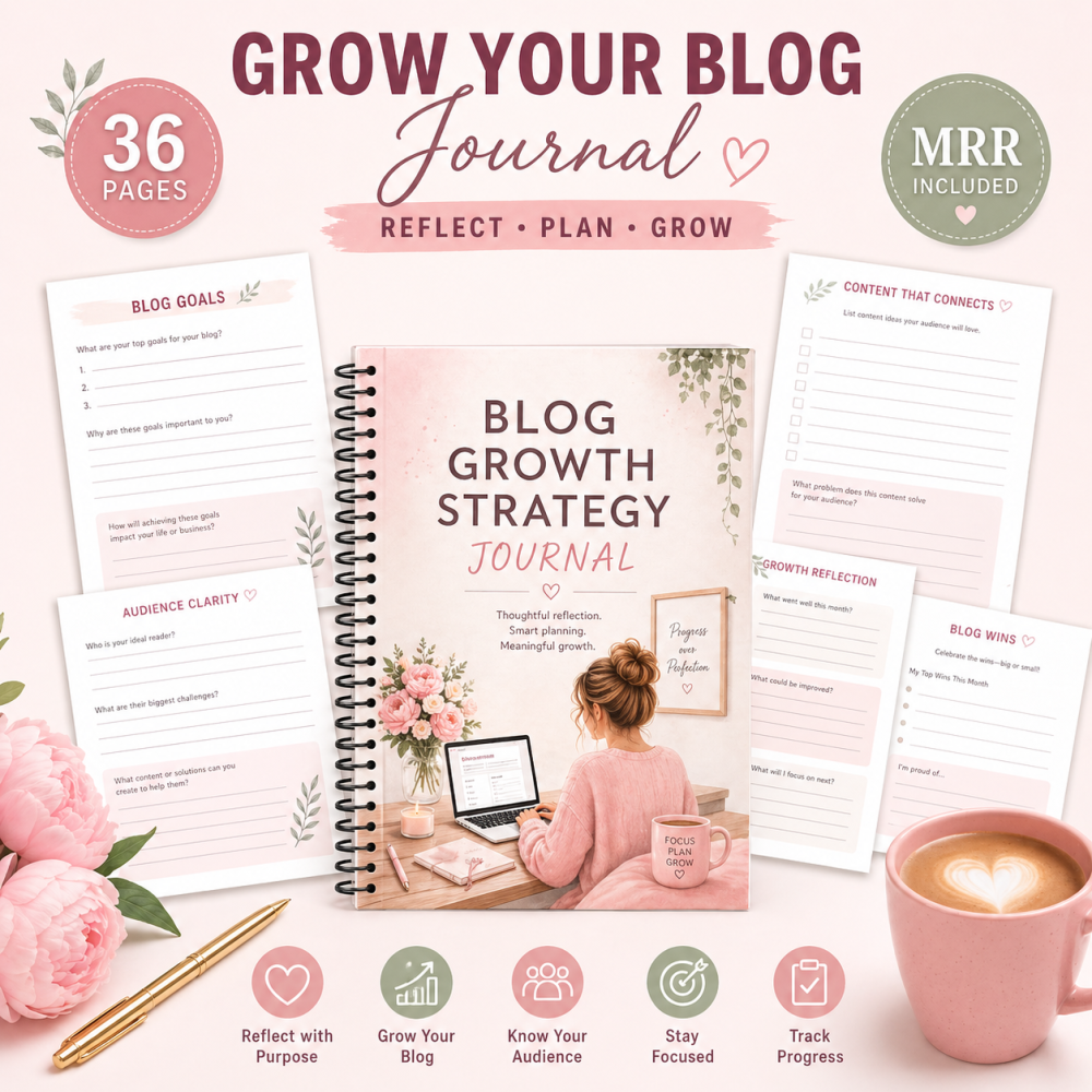 Grow Your Blog Journal MRR