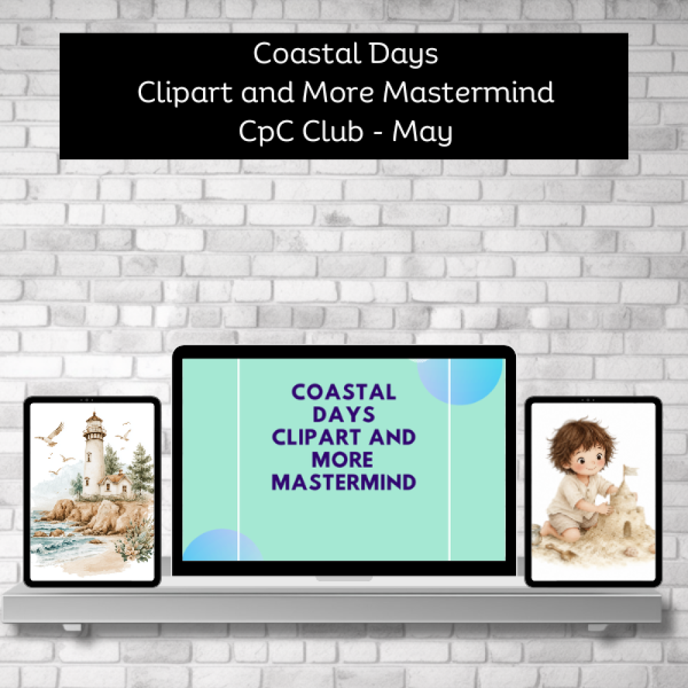 🌊 Coastal Days Clipart & More Mastermind 🌊
