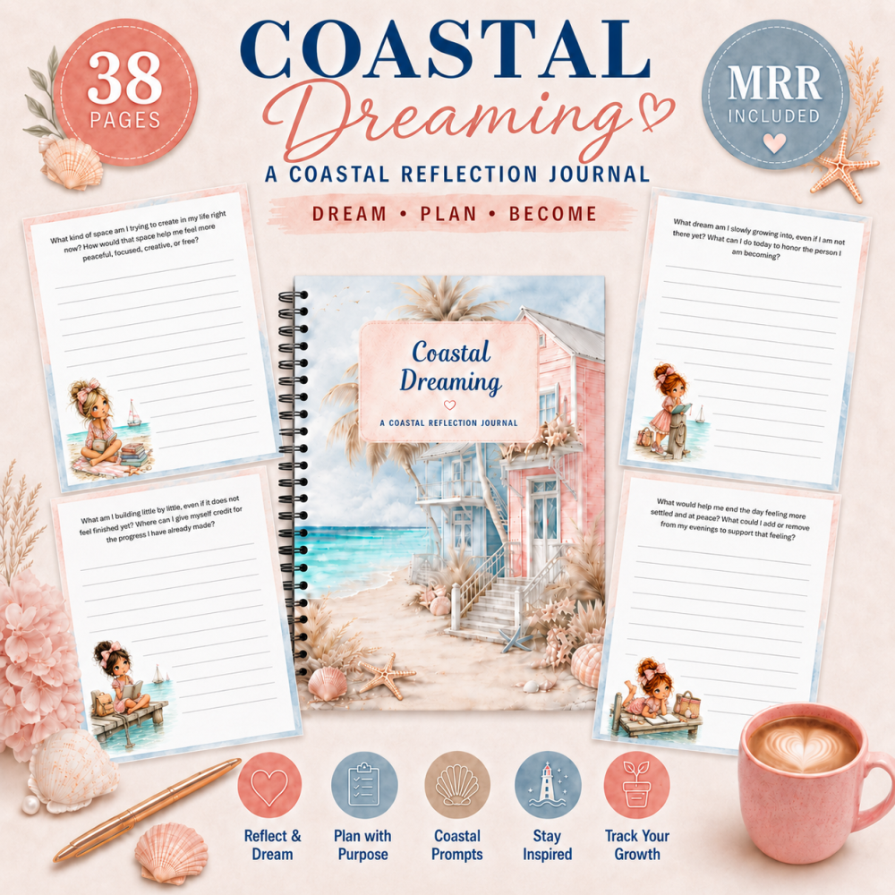 Coastal Dreaming: A Guided Journal for Dreaming, Planning & Becoming MRR