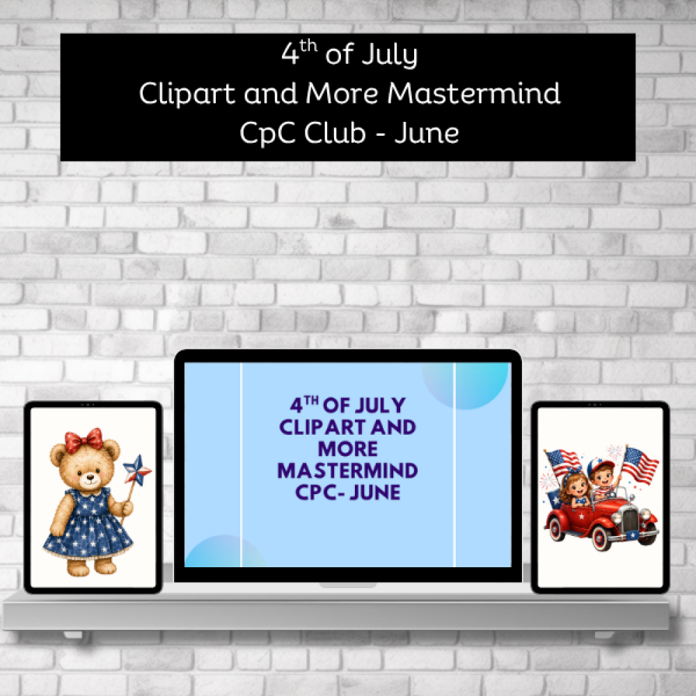 4th of July Clipart and More!  CPC Club June 2026
