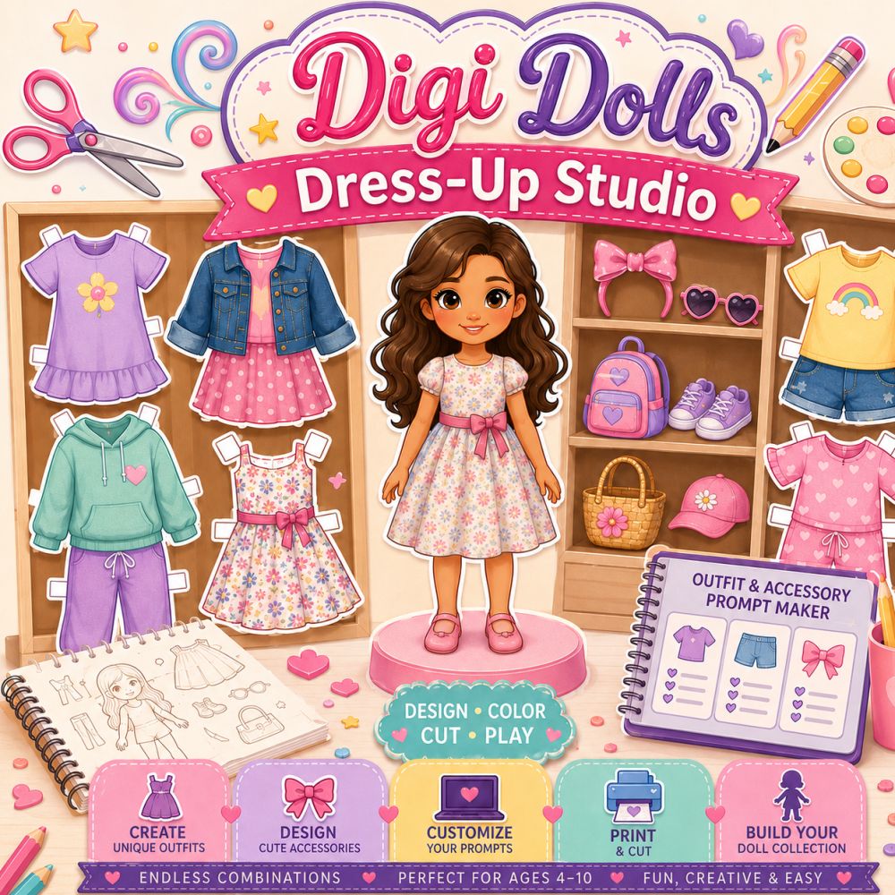 ✂️🎀 Digi Dolls Dress-Up Studio 🎀✂️Prompt Creator