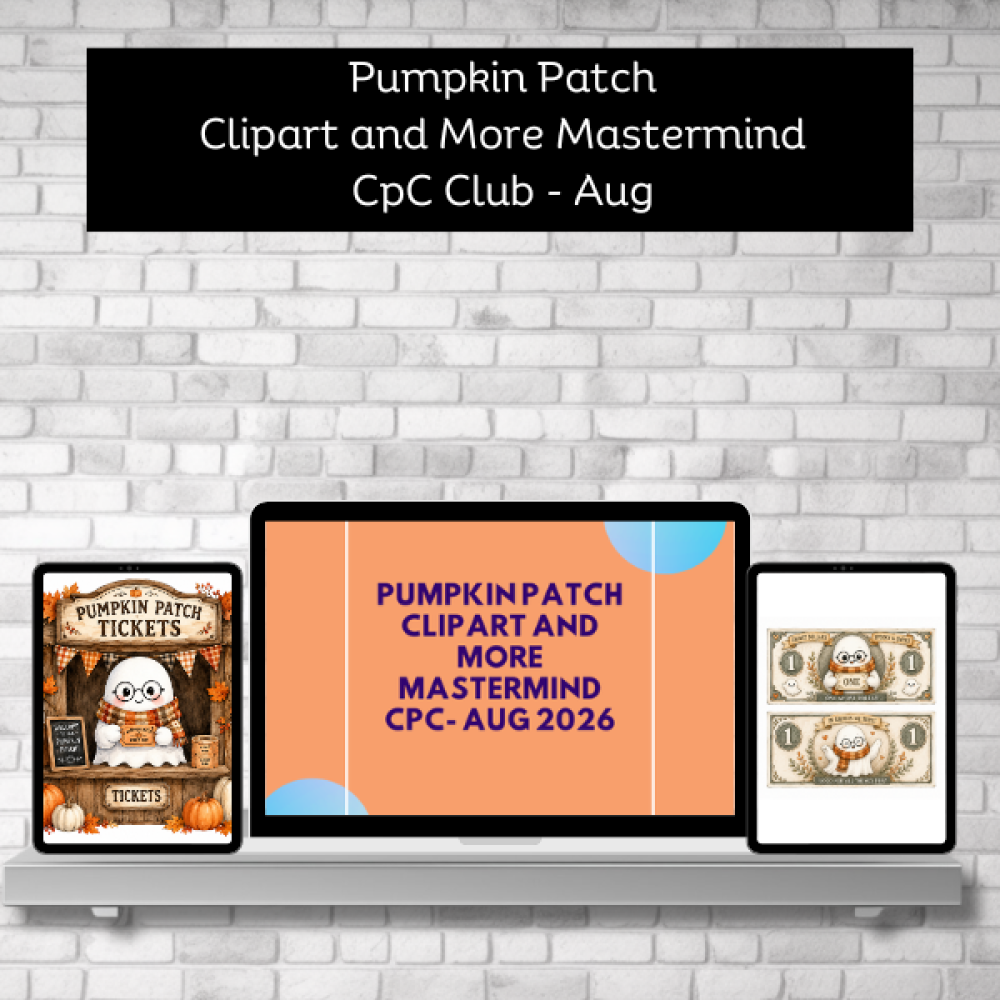Creative Printables Club - Pumpkin Patch Clipart and More! Clipart Mastermind