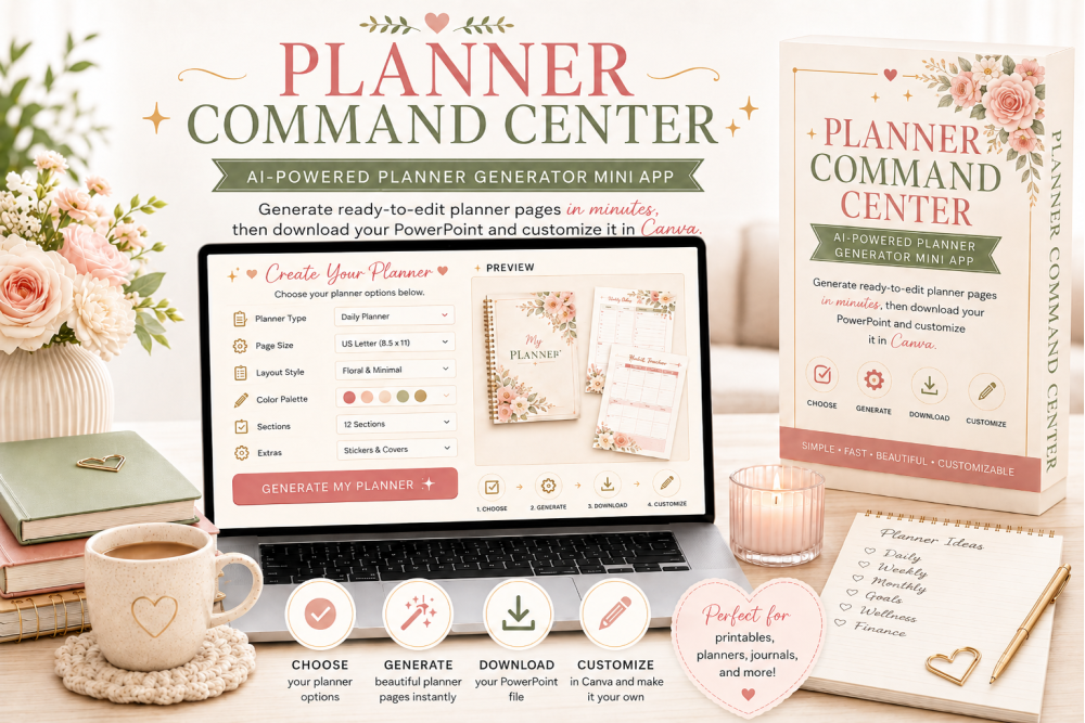 🗂️🎀 Planner Command Center 🎀🗂️