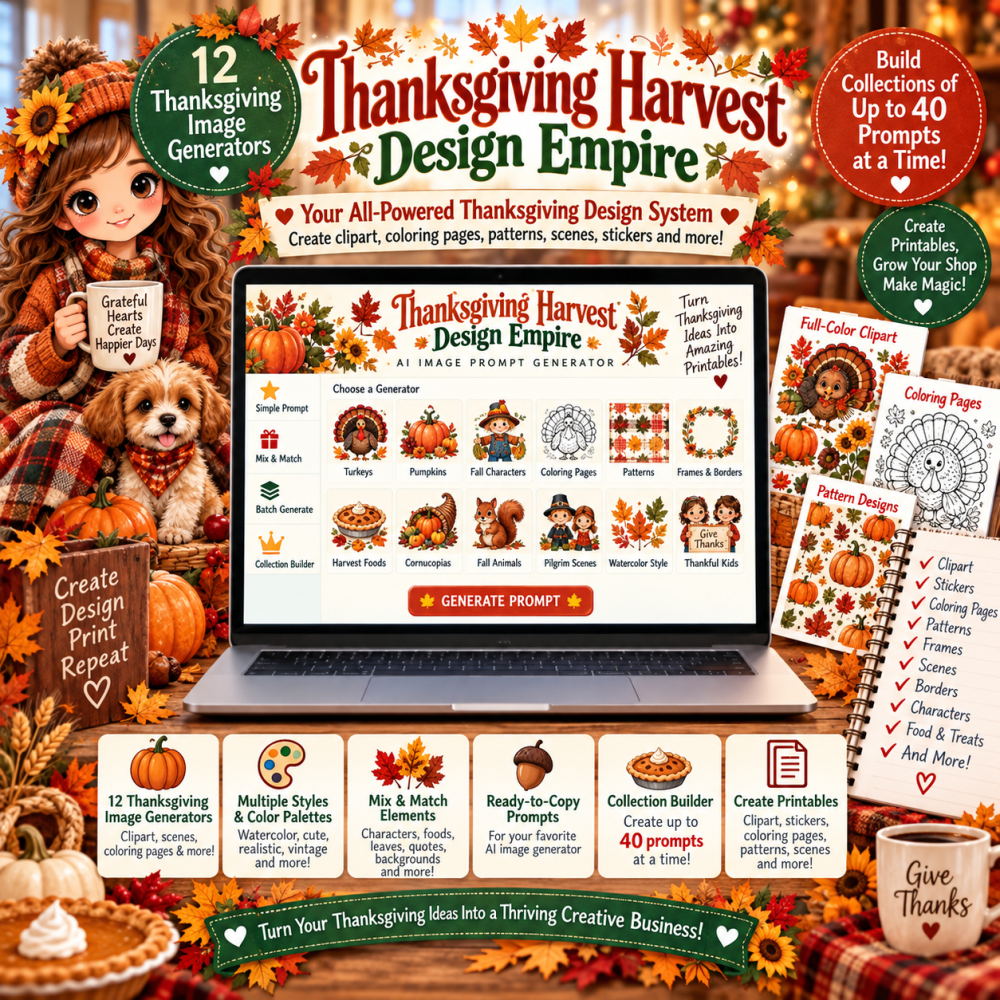 Thanksgiving Harvest Design Empire