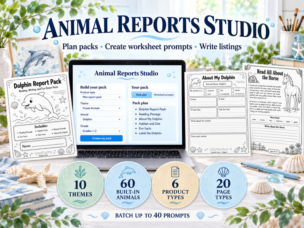 Animal Reports Studio