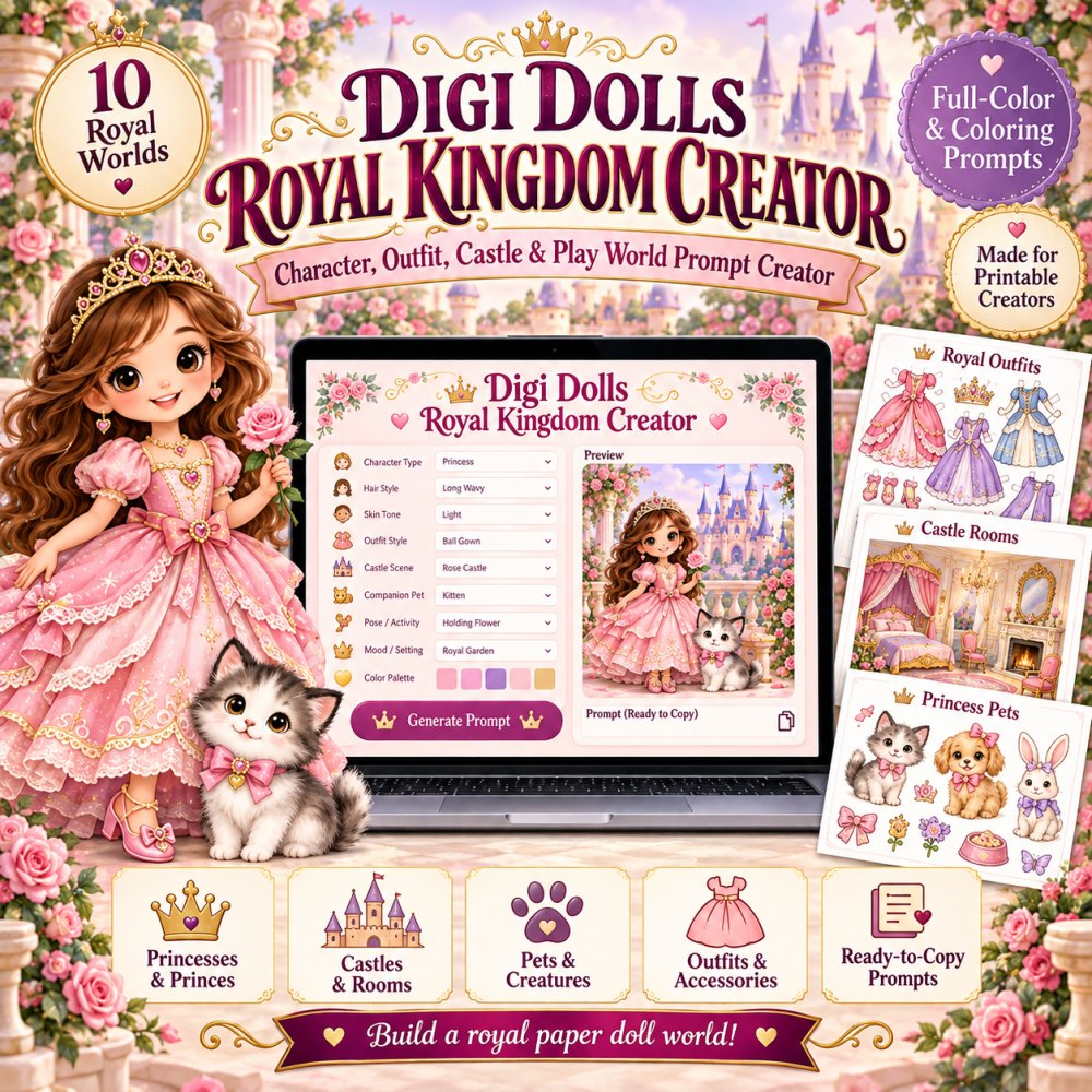 Digi Dolls Royal Kingdom Design Empire