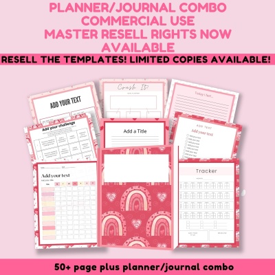Create your Own Valentines Planner with Master Resell Rights