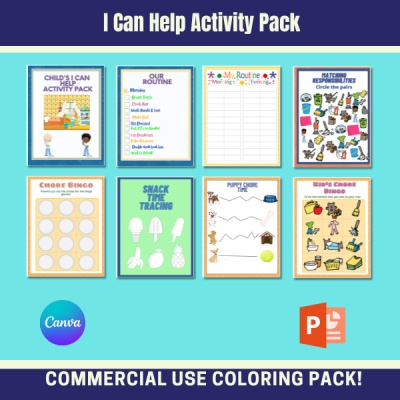 I can help kid's activity pack MRR