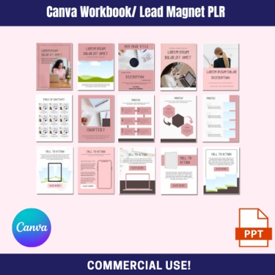 Canva Workbook/ Lead Magnet Template Bundle