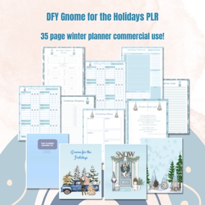 Gnome for the Holidays Winter Planner