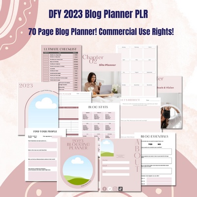 DFY 2023 Blogging Planner PLR