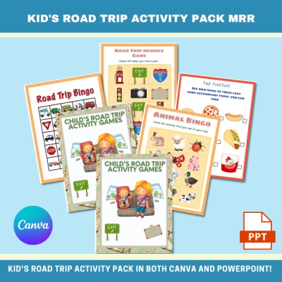 Kid's Road Trip Activity Pack MRR
