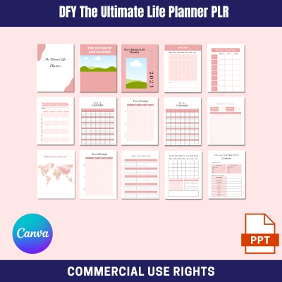 DFY Ultimate Life Planner PLR
