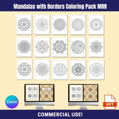 DFY Mandalas with Borders MRR