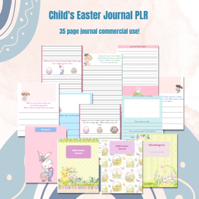 DFY Child's Easter Journal PLR
