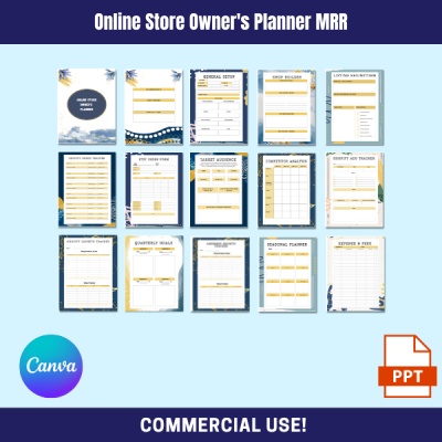 DFY Online Store Owner's Planner MRR