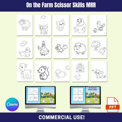 DFY On the Farm Scissor Skills MRR