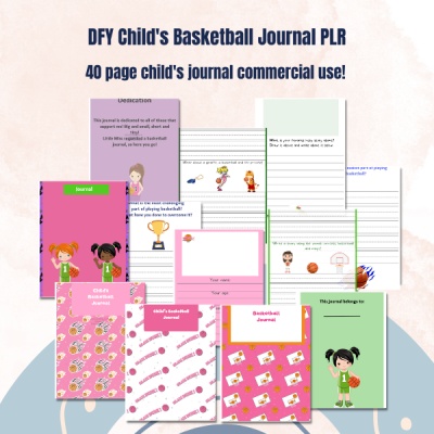 DFY Child's Basketball Journal PLR