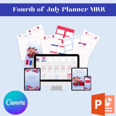 DFY Fourth of July Planner MRR