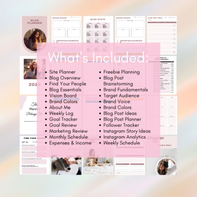 DFY 2024 Ultimate Blog Planner PLR