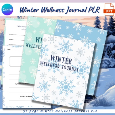 DFY Winter Wellness Journal PLR