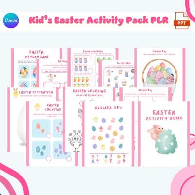 DFY Easter Activity Pack PLR