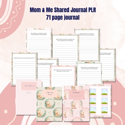 Mom & Me Shared Journal PLR