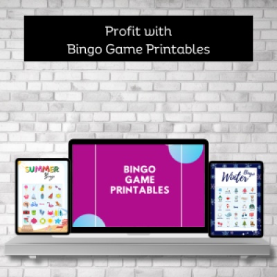 Profit with Bingo Game Printables
