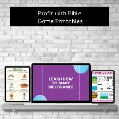 Kid's Bible Game Printables Workshop