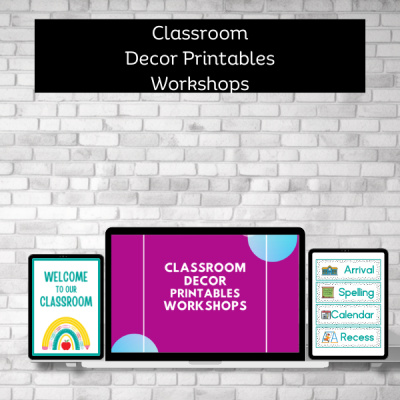 Profit with Classroom Decor Printables Workshop