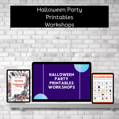 Halloween Party Printables Workshops