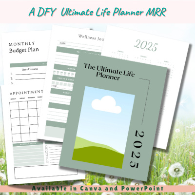 DFY Ultimate Life Planner in MRR