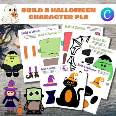 DFY Halloween Build a Character PLR