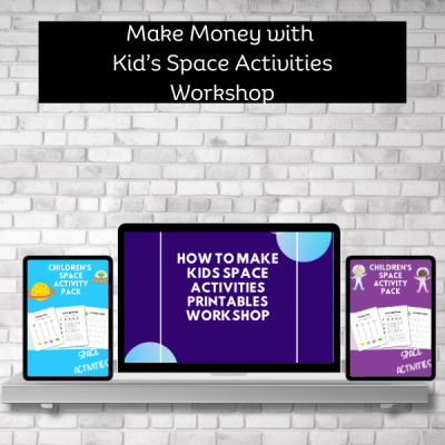 Learn How to Make Kid's Space Activities Workshop