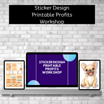 Sticker Design Printable Profits Workshop
