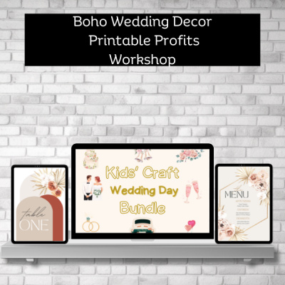 Profit with Boho Wedding Decor Printables