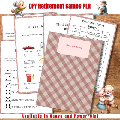 DFY Retirement Games PLR