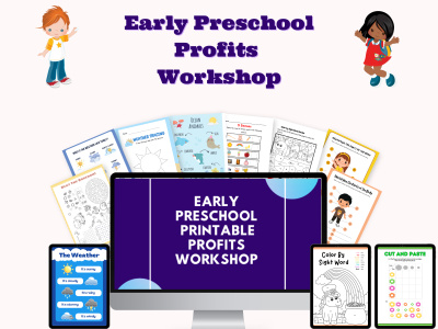 Early Preschool Printable Profits Workshop