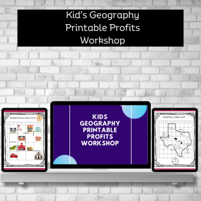 Copy of Kids Geography Printable Profits Workshop