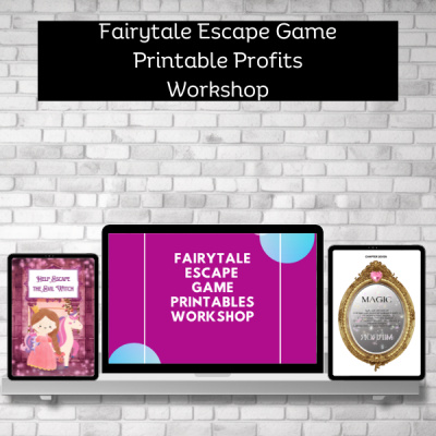 Fairytale Escape Game Printable Profits Workshop