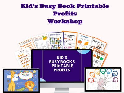 Kid's Busy Book Printables Workshop